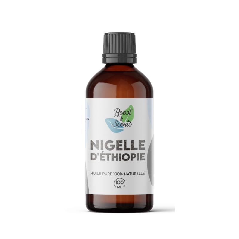 Huile végétale de nigelle bio (cumin noir) - Antioxydant 100 % naturel