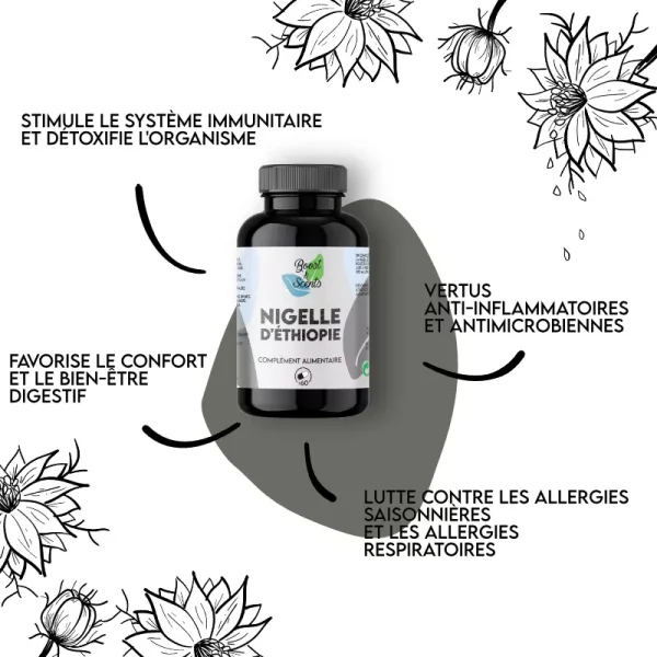 Bienfaits de la Nigelle d'Ethiopie