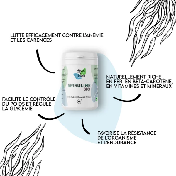 Bienfaits de la spiruline
