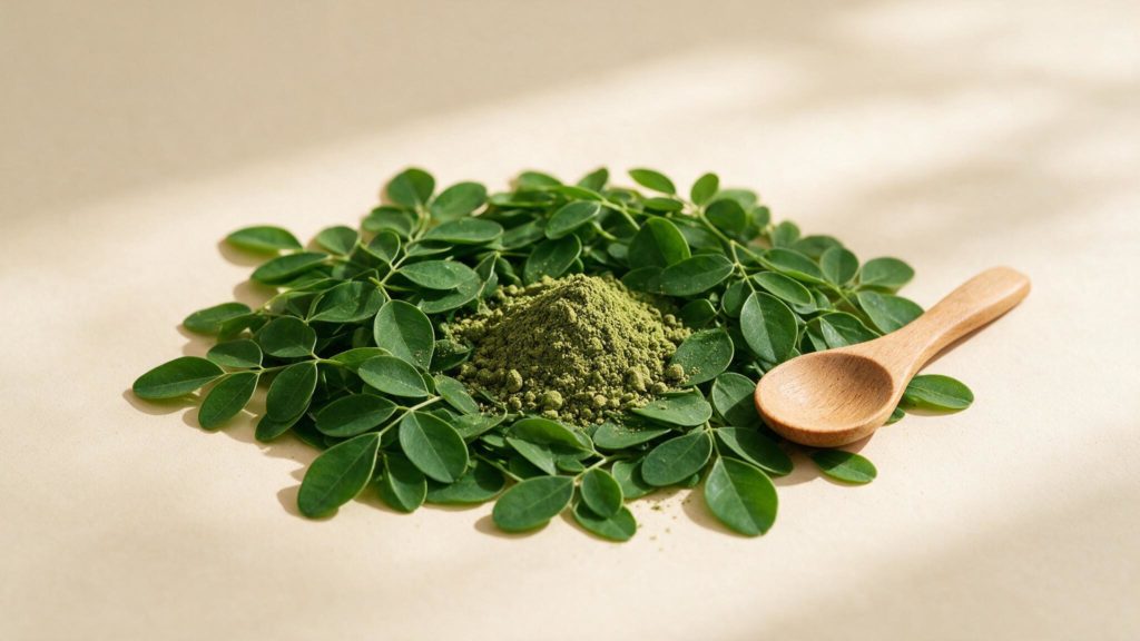 Moringa Bio : Bienfaits des Feuilles, de la Poudre et des Gélules 1 moringa bio bienfaits Feuilles de moringa et poudre verte