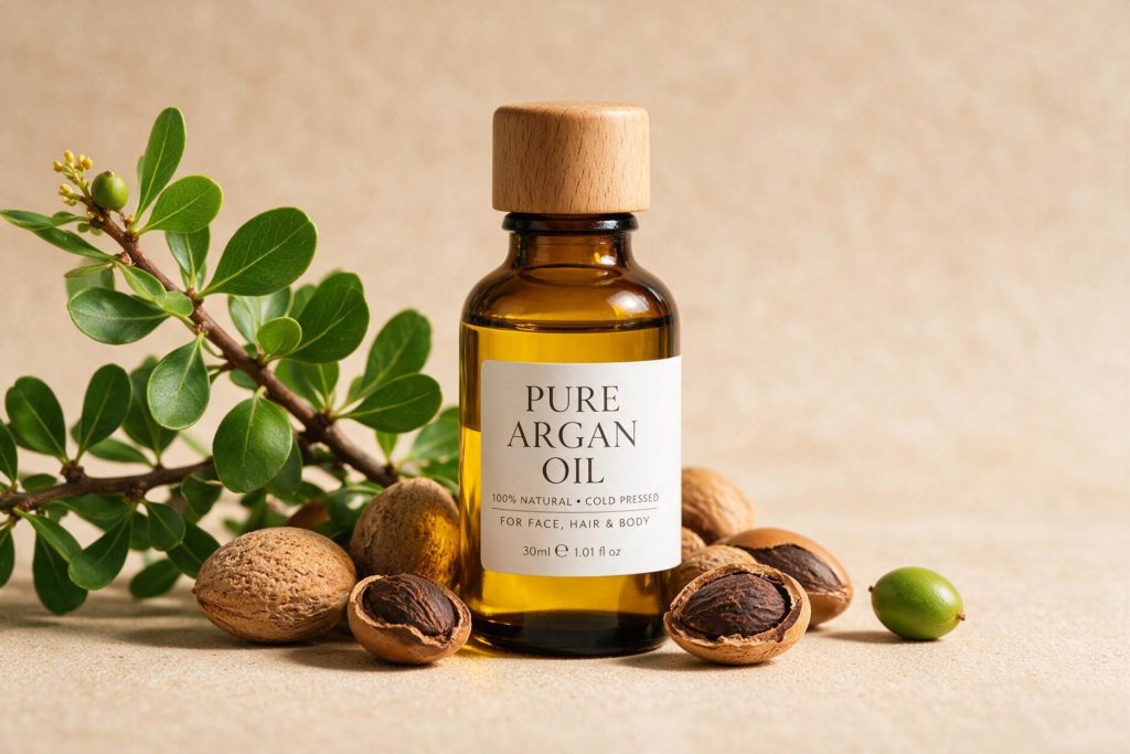 Huile d'Argan : Bienfaits pour la Peau et les Cheveux 1 huile d'argan bienfaits compléments alimentaires